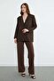 Stone Detailed Blazer Jacket - 4