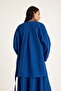 Blue Linen Skirt - 3