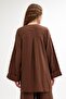 Linen Kimono Brown - 5