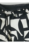 Lcw Swimwear Black Short Length Patterned Men's Swim Shorts - 7