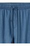 Trendlucky Carrot Fit Women's Jean Pants with Elastic Waist with Difference in Color - 6