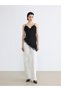 Lcw Jeans White Balloon Fit Women's Jean Trousers