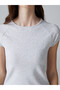 Nevavm Oval Collar Girl's T-Shirt with a Difference - 4
