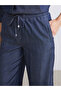 Esvab • Modern & Distinctive Wide-Leg Women's Jeans with Waist Drawstring - 4