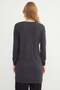 Bürümcük Fabric Crew Neck Tunic with Slits on the Sides - 8