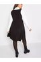 Rochie scurta, negru - 2