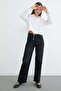 Buttoned Crop Shirt with Tie Front - 7