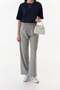 Velcro Zippered Palazzo Fabric Trousers - 2