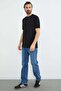 Oxford Fabric Crew Neck T-Shirt - 3