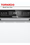 Freestanding Dishwasher 15 Place Settings, 6 Programs, A++ Energy, TDG-MN1563-TSU Silver 5 years for Compressor and 1 year full - 2