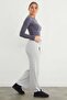 Basic Corded Elastic Waist Trousers - 3