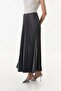 Pleated Skirt with Elastic Waist - 6