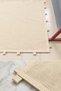 Ready-To-Install 95% Cream-Colored Shade Net in All Sizes - Fence Net - Strip Column and Balcony Net with Ties - 2