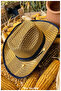 Straw Sun Hat for Men and Women (55-59 cm) - 3