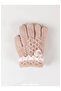100% Acrylic Children's Gloves with Accessories (Age 3-6) - 2