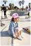 100% Cotton Girls' Butterfly Hat (Size, 52) (4-8 Years) - 3