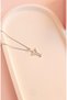 Xuping Necklace Women's Silver Color Letter Y Steel Necklace with Shiny Zircon Stone Non Tarnish Antiallergic Necklace - 4