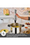 Mastermaid Prosteel 6 in 1 Long Blender with Stand, 6 Blades, Ice Crushing Glass Food Processor 2500W Galaxy Grey - 5