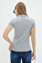 Embroidered Polo Collar Slim Fit T-Shirt - 6