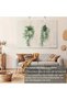2PCS-without basin 2PCS Hanging Mandala Green Plant for Indoor Outdoor Living Room Yard Home Decor W - 4