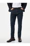 Normal Waist Skinny Fit Cotton Jean Trousers with Pockets - Skinny Jeans - 2
