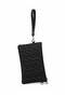 Black Star Embroidered Star Women's Quilted Portfolio Handbag & Clutch Zb002
