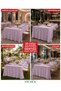 Seamless Rectangular Tablecloth 320X220Cm - No Ironing Required - Wedding Event Organization Hotel Restaurant - 5