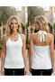 Women's Lace-Up T-Shirt - Two Piece Set - 2