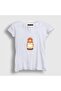 Women's White Vintage Matryoshka Doll T-Shirt 620752Tt