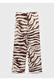 Zebra Print Baggy Pants - 3