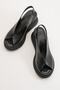 Elpidio Women's Leather Sandals Black - 7