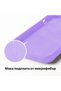 Silicone case iPhone 12 Pro Max, with microfiber, thin, protective, raised edges, light lilac - 5