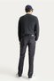 Regular Fit Standard Cut Lycra Velvet Trousers - 4