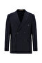 6 Drop Regular Fit Standard Cut Wool Double-Breasted Striped Guabello Suit - 2