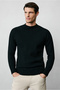 Half Turtleneck Slim Fit Patterned Knitwear Sweater - 4