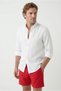 Beli Lace-Up Pocketed Swim Shorts - 2