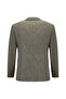 6 Drop Regular Fit Standard Cut Linen Blend Patterned Jacket - 2