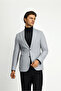 Slim Fit Wool Dobby Jacket - 6