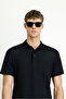 Regular Fit Cotton Embroidered Pocket Polo Neck T-Shirt - 4