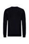 Crew Neck Regular Fit Wool Pack Italian I Silk Knitwear Sweater - 2