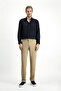 Relaxed Fit Comfortable Cut 4-Season Flexible Chino Sports Pants - 3