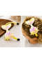 Yellow Glowing Rotating Mermaid Tail Handmade Girls' Hair Crown – Party Birthday Dd307