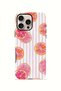 iPhone 16 Pro Vorian Dual Layer Case Pink Grapefruit Garden