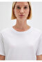 White Basic T-Shirt Regular Fit / Normal Cut 1600955-620 - 5