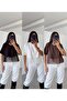 Tulle Detailed Bacis T-Shirt - 3