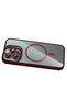 Gldisptm iPhone 16 Pro Max Cover with Remim Lens and Magsafe Stand (24007) - Burgundy - 4