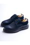 Italian Style Internal and External Natural Leather Men's Shoes Navy Blue T12928 - 5