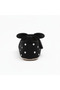 - Baby Polka Bow Soft Sole Shoes-Black & Brown - 0M to 18M - 6