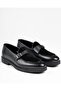 Italian Style Internal and External Natural Leather Nubuck Men's Shoes Black T14896