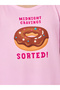 Girls Graphic Print T-Shirt and Pyjama Set - 3